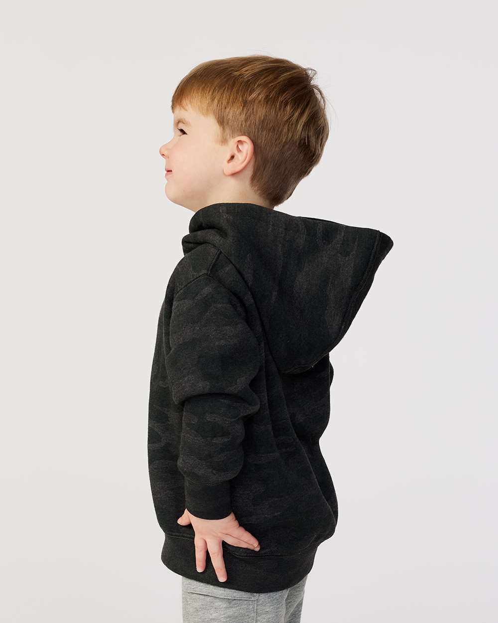 Rabbit Skins-3326-Toddler Pullover Fleece Hoodie - Image 78