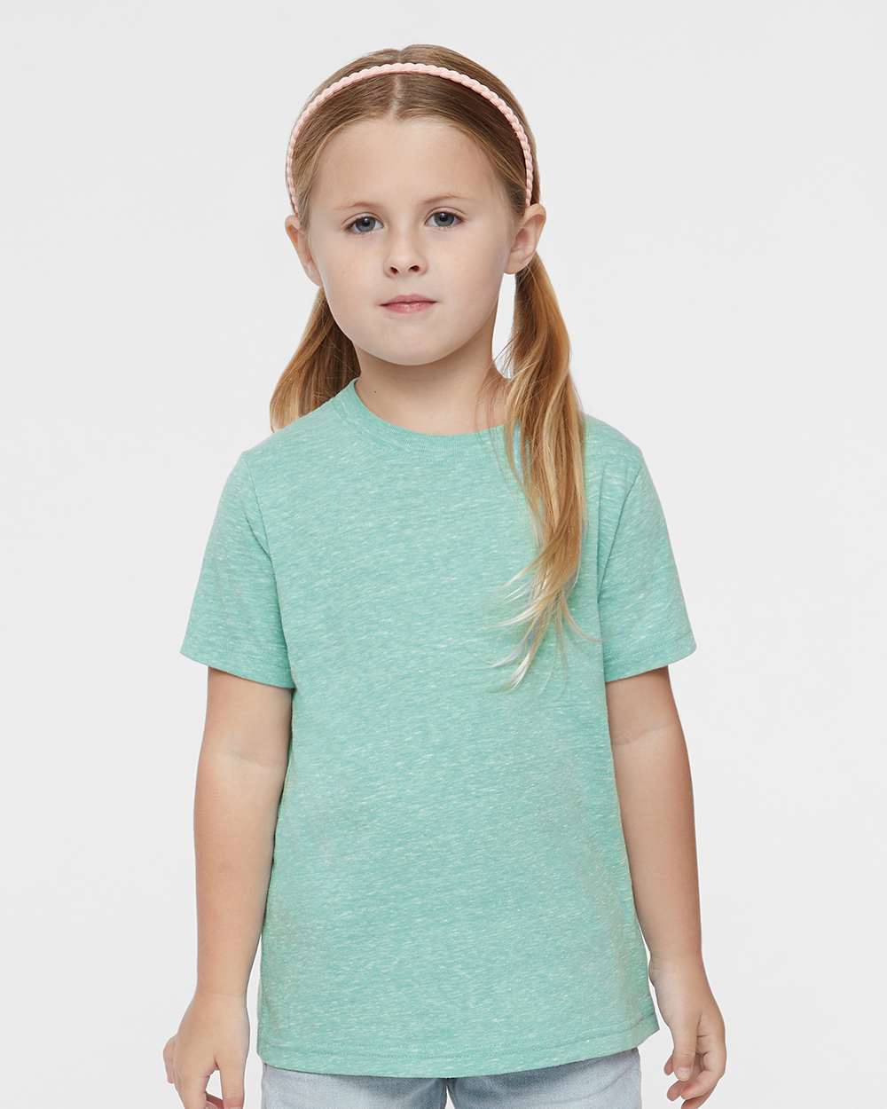 Rabbit Skins-3391-Toddler Harborside Mélange T-Shirt - Image 20