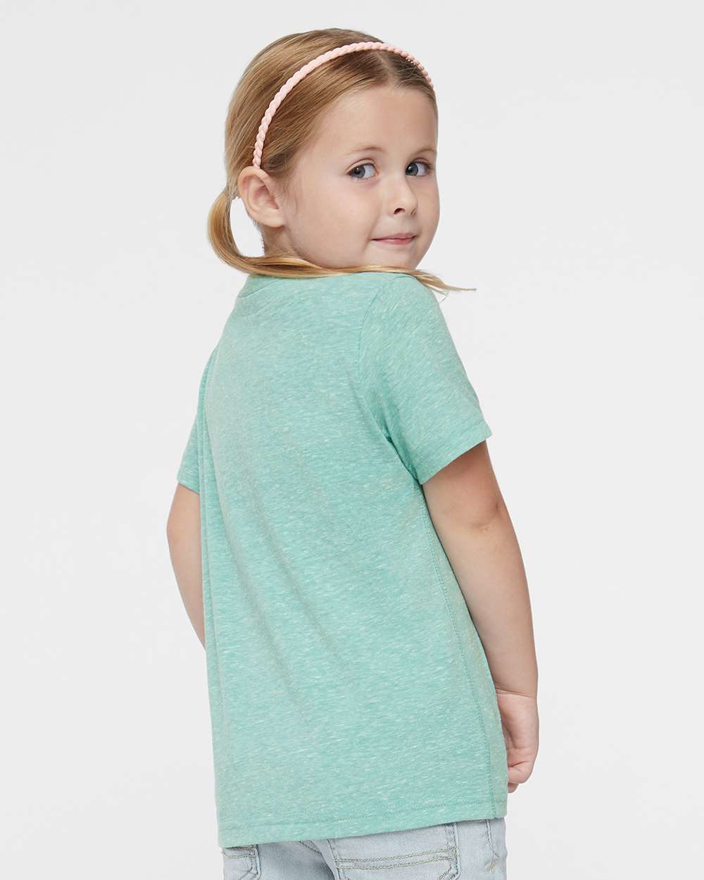 Rabbit Skins-3391-Toddler Harborside Mélange T-Shirt - Image 21