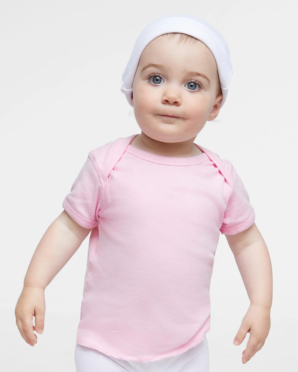 Rabbit Skins-3400-Infant Baby Rib Tee - Image 5
