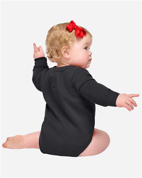 Rabbit Skins-3421-Infant Fleece Bodysuit - Image 10