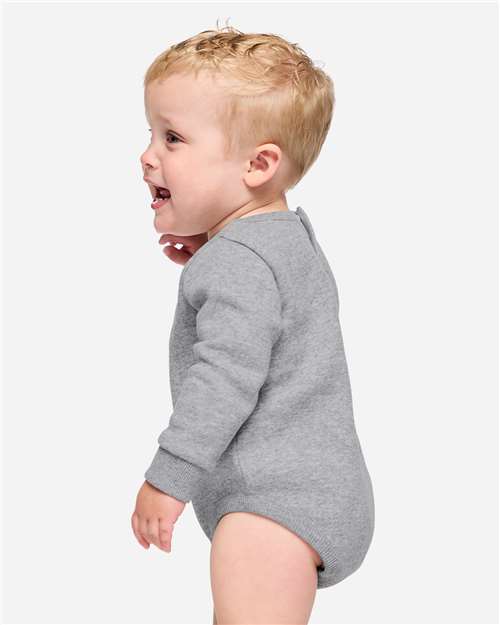 Rabbit Skins-3421-Infant Fleece Bodysuit - Image 12