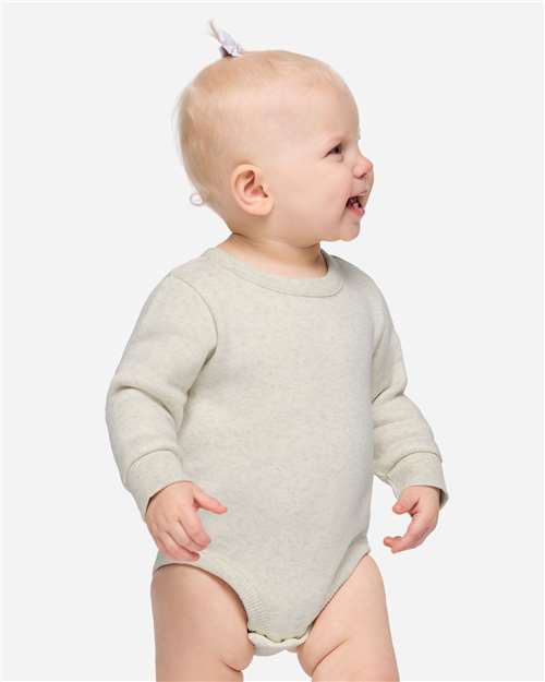 Rabbit Skins-3421-Infant Fleece Bodysuit - Image 14