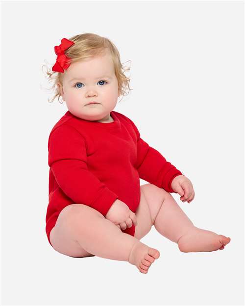 Rabbit Skins-3421-Infant Fleece Bodysuit - Image 23