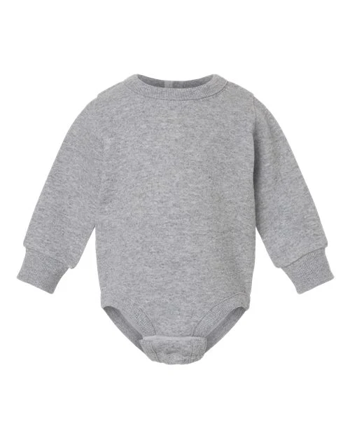 Rabbit Skins-3421-Infant Fleece Bodysuit - Image 3