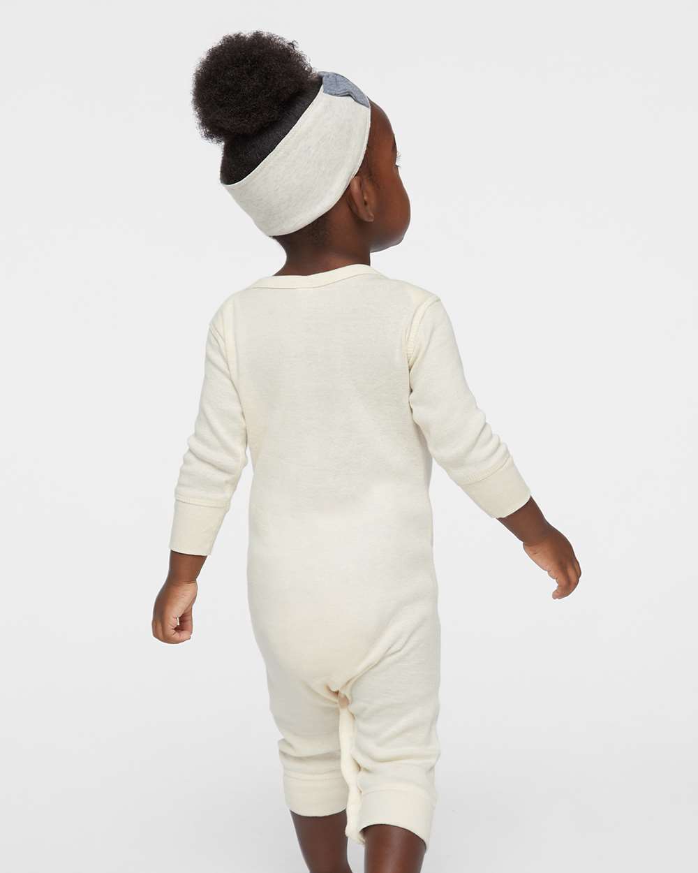 Rabbit Skins-4412-Infant Long Legged Baby Rib Bodysuit - Image 16
