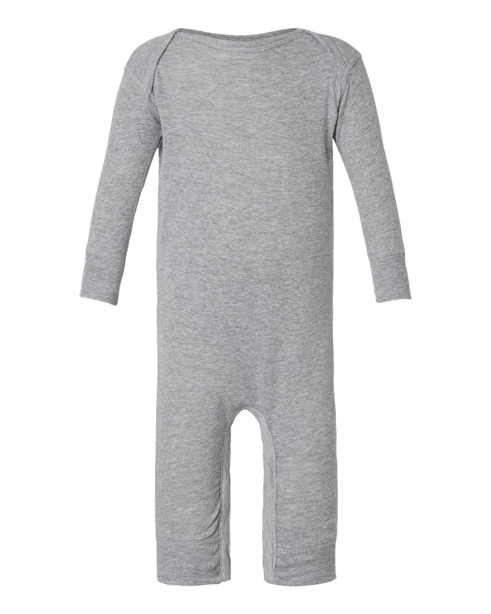 Rabbit Skins-4412-Infant Long Legged Baby Rib Bodysuit - Image 6
