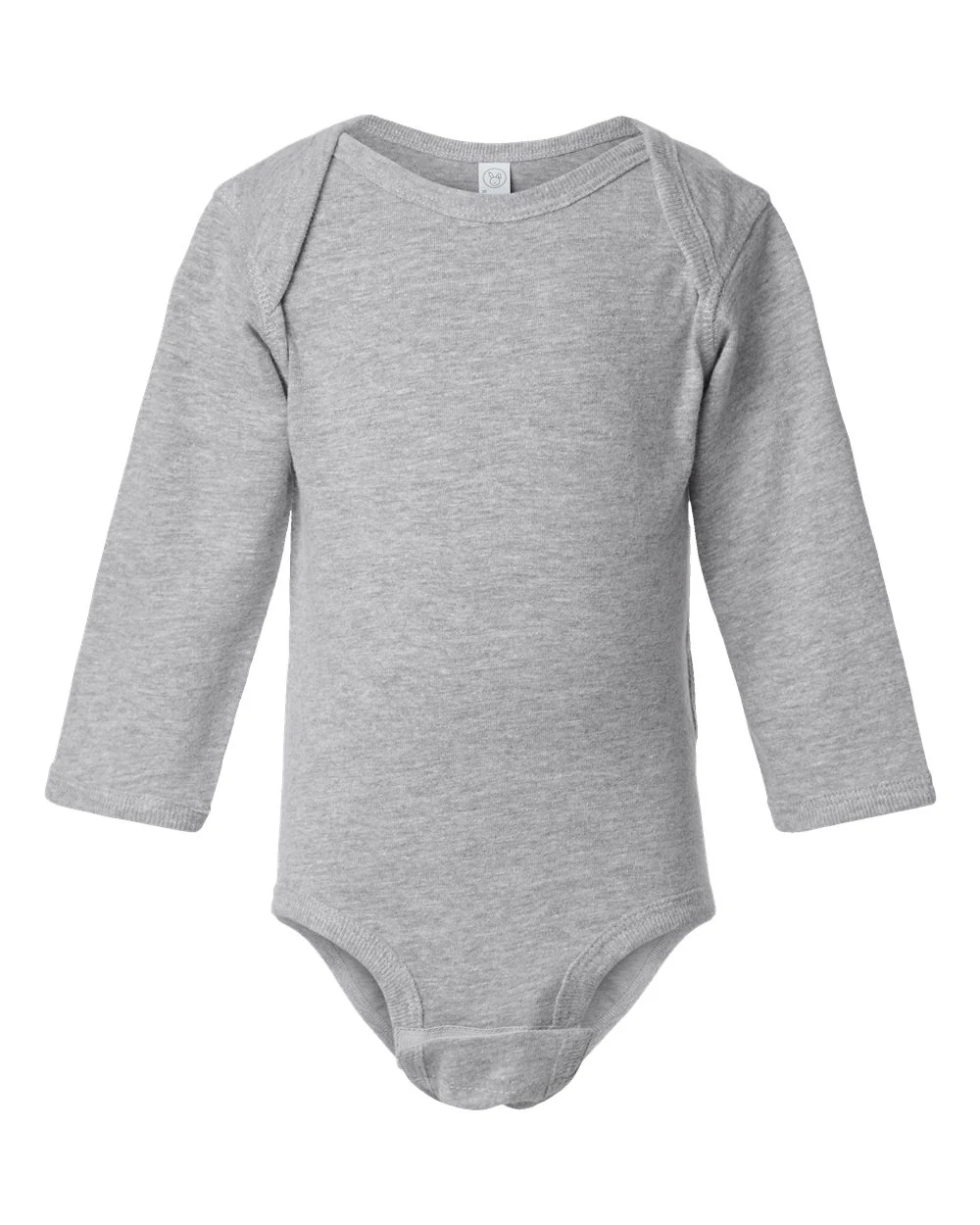 Rabbit Skins-4421-Infant Fine Jersey Long Sleeve Bodysuit - Image 10