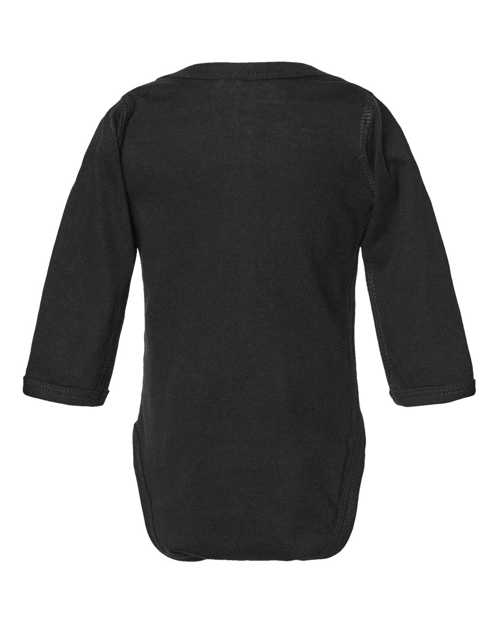 Rabbit Skins-4421-Infant Fine Jersey Long Sleeve Bodysuit - Image 2