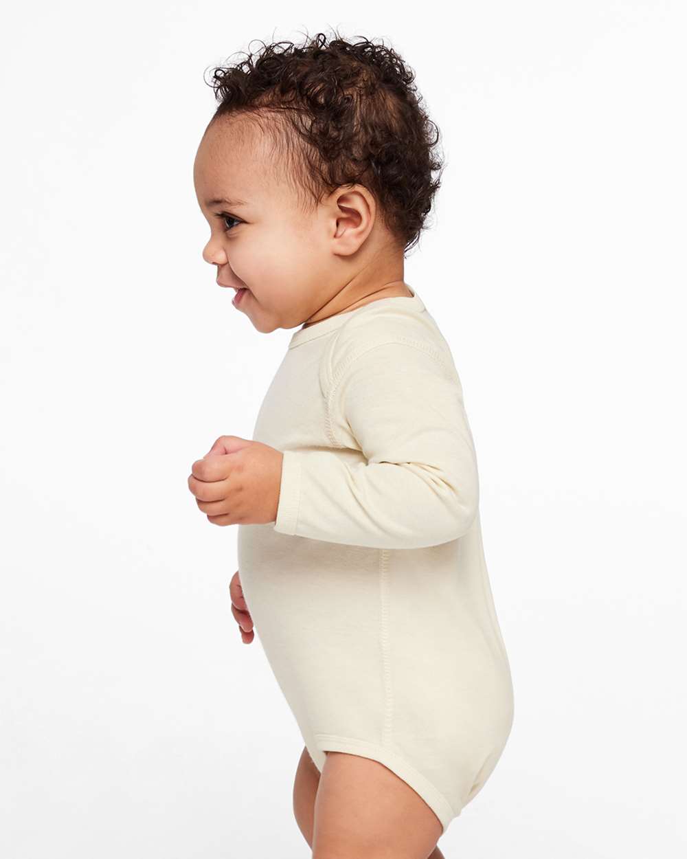Rabbit Skins-4421-Infant Fine Jersey Long Sleeve Bodysuit - Image 20