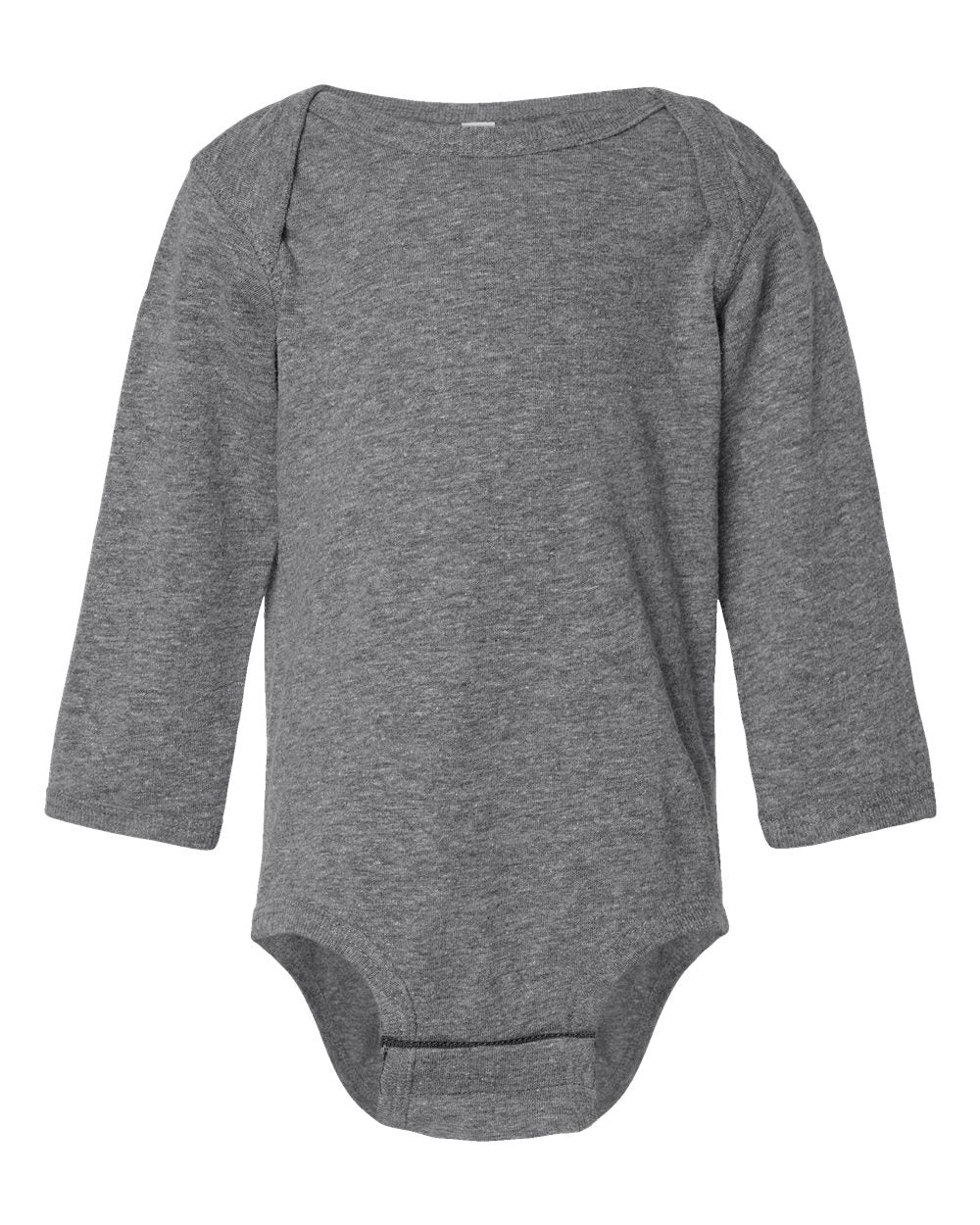 Rabbit Skins-4421-Infant Fine Jersey Long Sleeve Bodysuit - Image 4