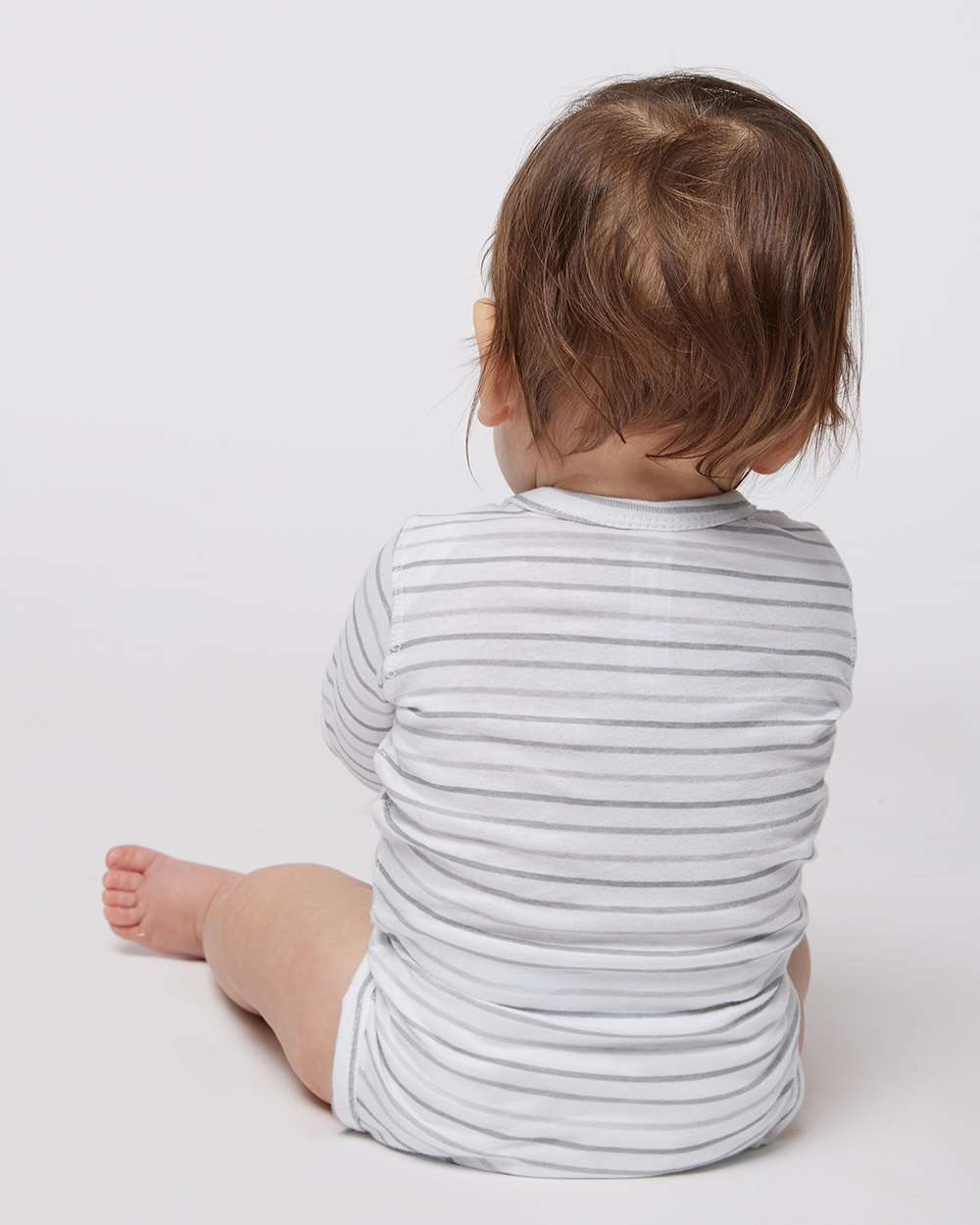 Rabbit Skins-4421-Infant Fine Jersey Long Sleeve Bodysuit - Image 57