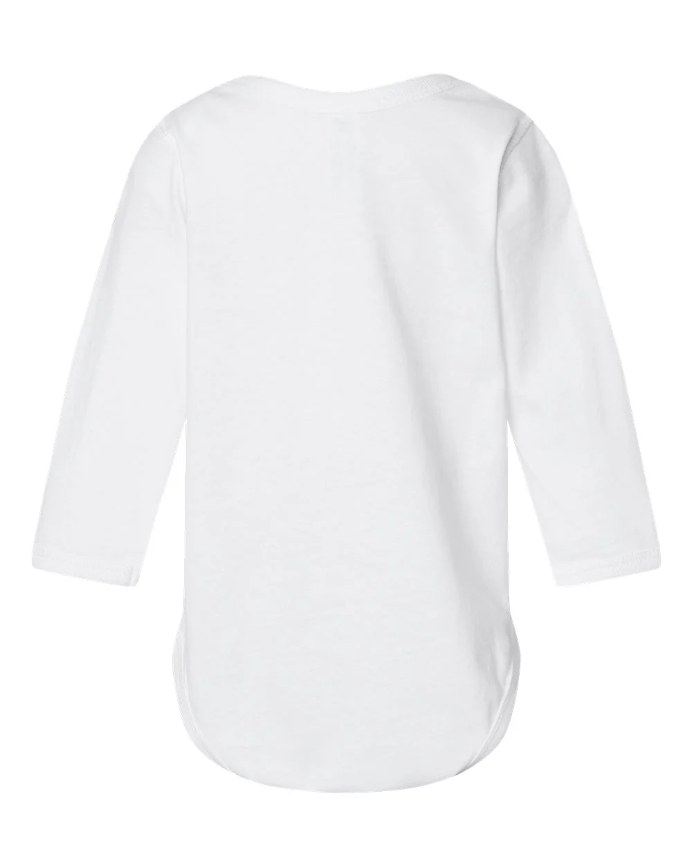 Rabbit Skins-4421-Infant Fine Jersey Long Sleeve Bodysuit - Image 59