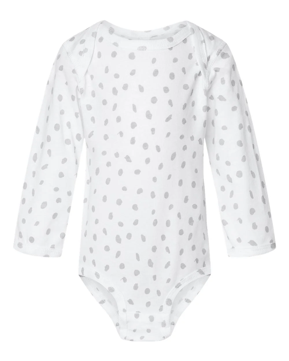 Rabbit Skins-4421-Infant Fine Jersey Long Sleeve Bodysuit - Image 61