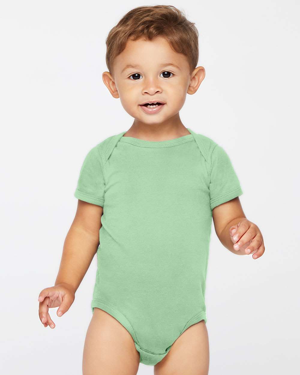 Rabbit Skins-4424-Infant Fine Jersey Bodysuit - Image 157