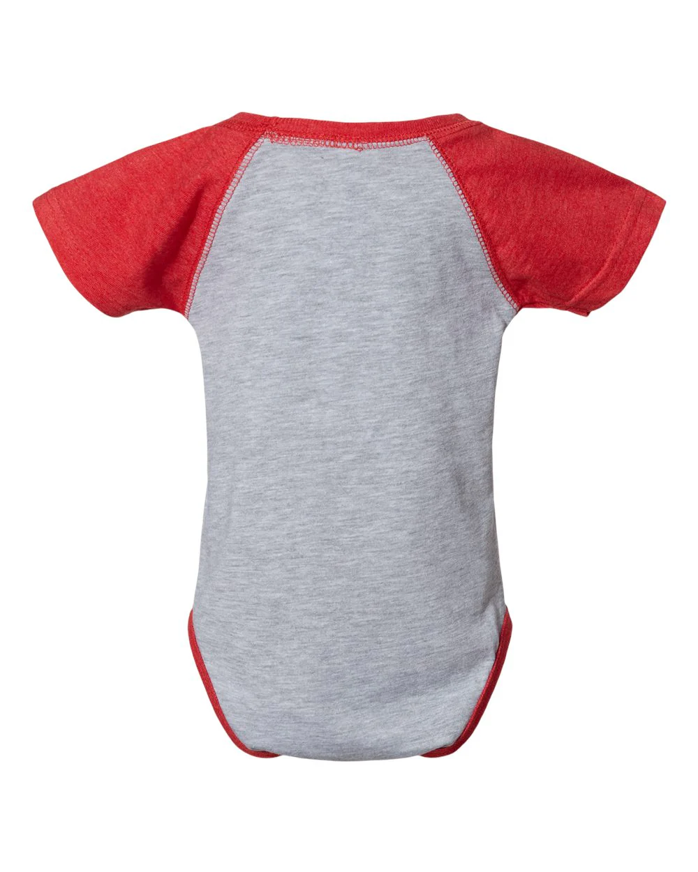 Rabbit Skins-4430-Infant Baseball Fine Jersey Bodysuit - Image 6
