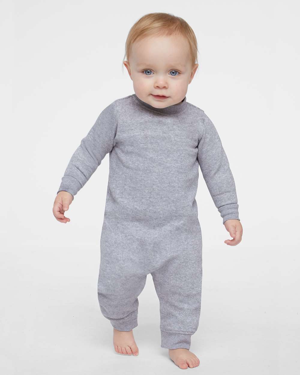 Rabbit Skins-4447-Infant Fleece One-Piece - Image 11