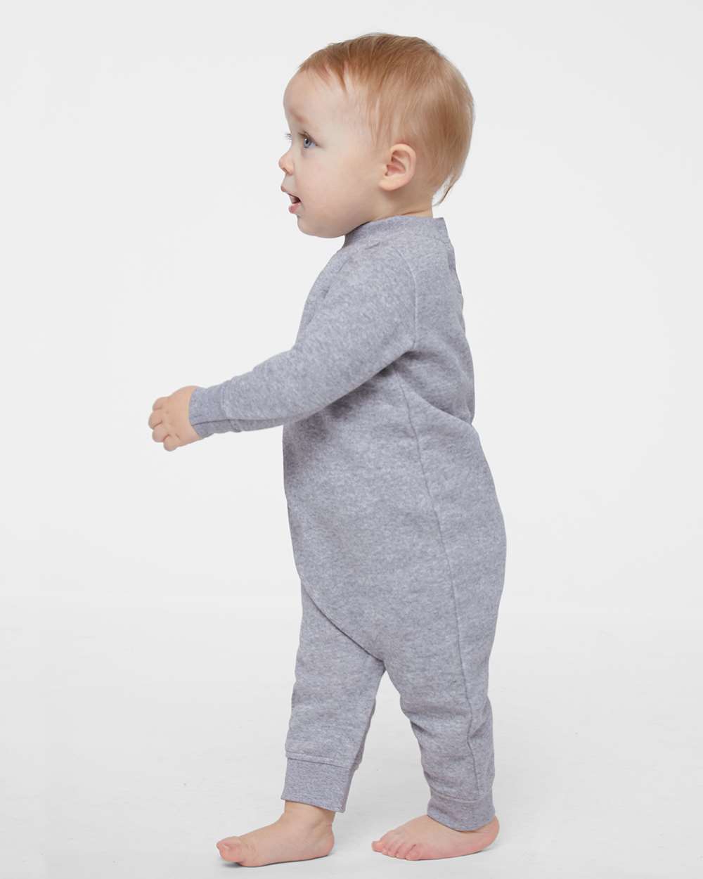 Rabbit Skins-4447-Infant Fleece One-Piece - Image 12