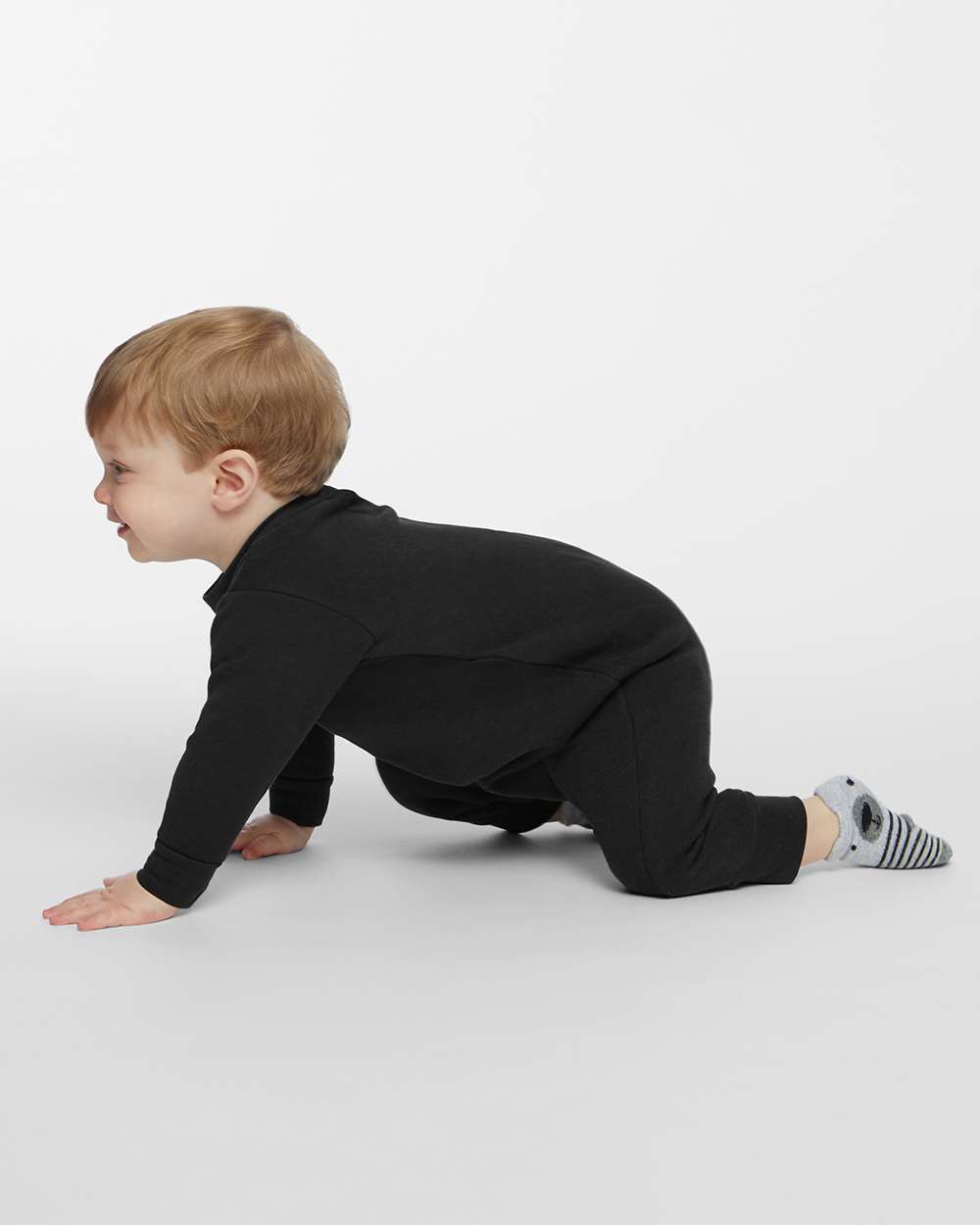 Rabbit Skins-4447-Infant Fleece One-Piece - Image 5