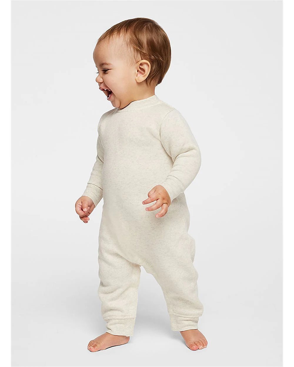 Rabbit Skins-4447-Infant Fleece One-Piece - Image 7