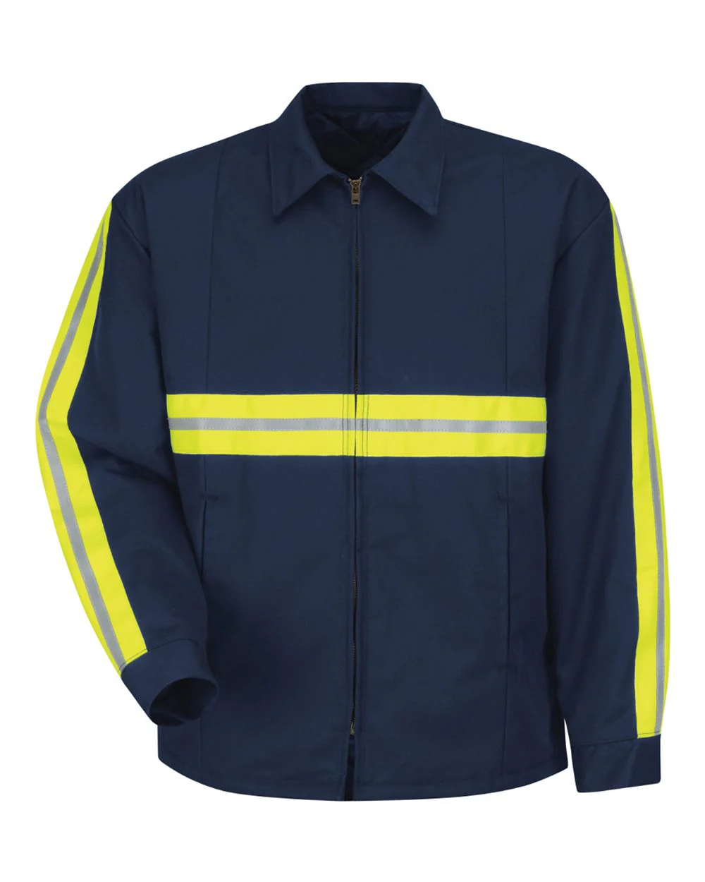 Red Kap-JT50EN-Enhanced Visibility Perma-Lined Panel Jacket - Image 2