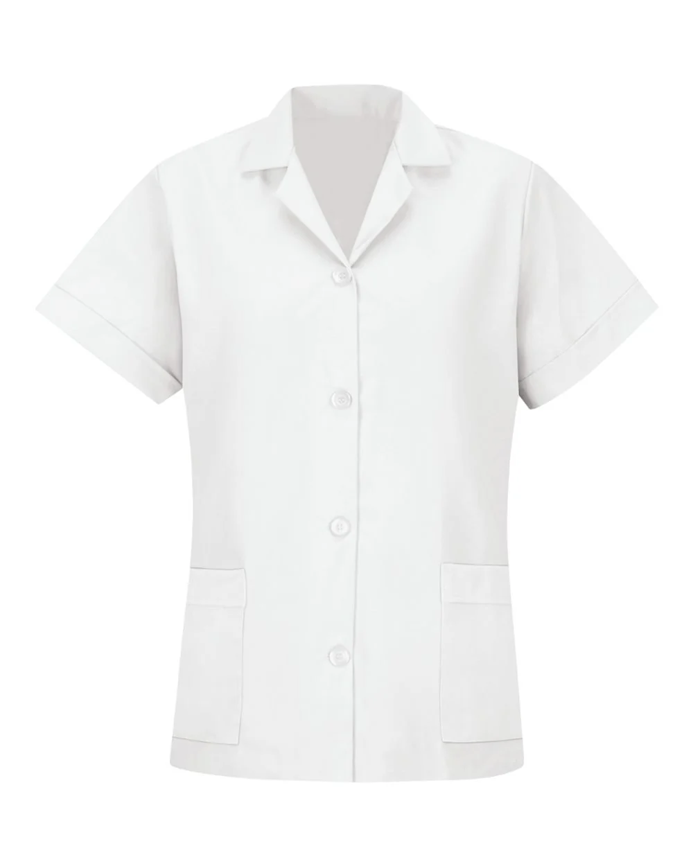 Red Kap-TP23-Women's Loose Fit Short Sleeve Button Smock - Image 2