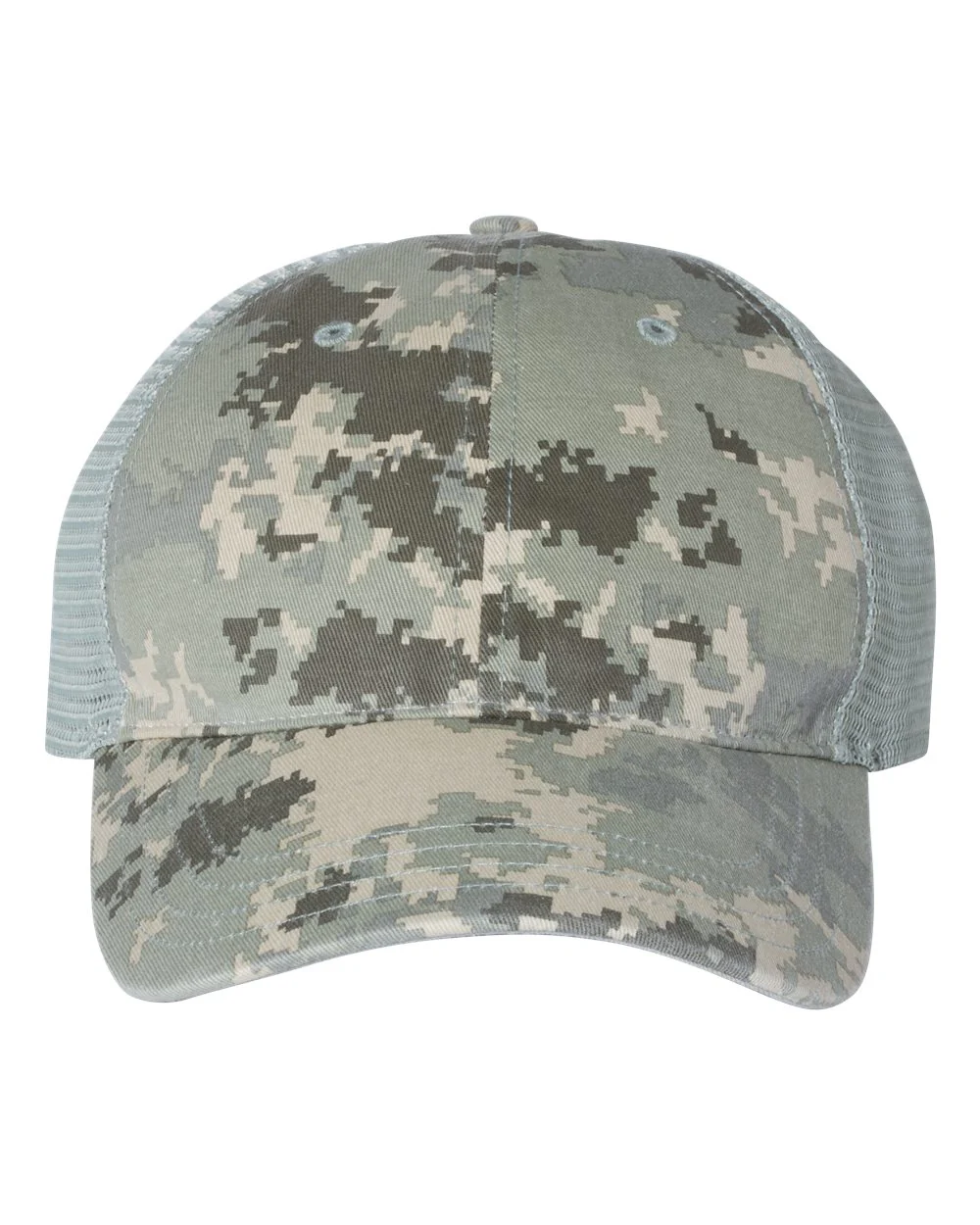 Richardson-111P-Garment Washed Printed Trucker Cap - Image 5