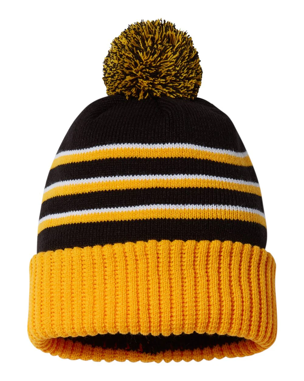Richardson-134-Pom Cuffed Beanie - Image 2