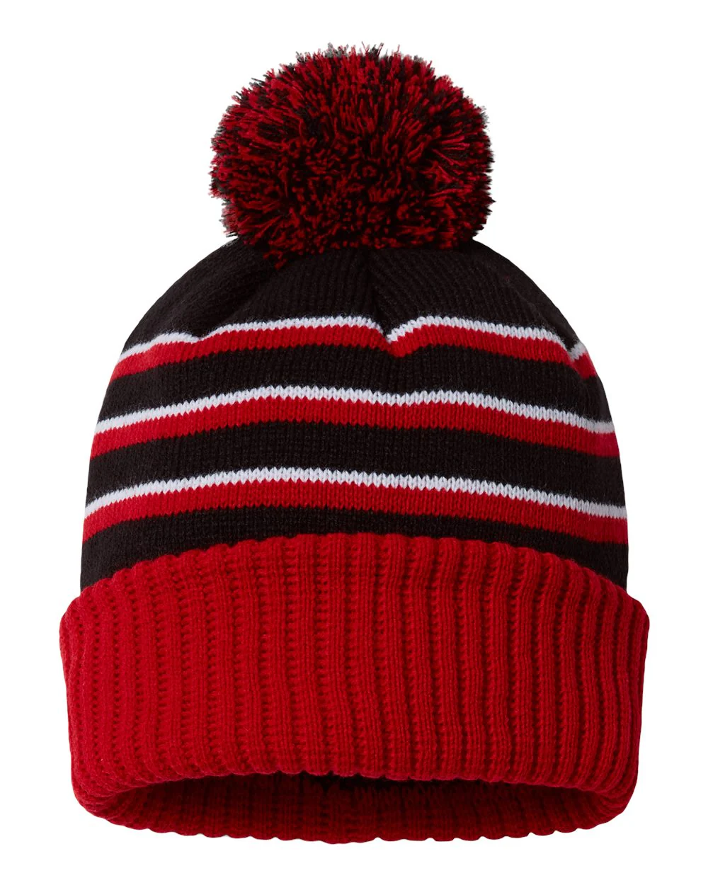 Richardson-134-Pom Cuffed Beanie - Image 4