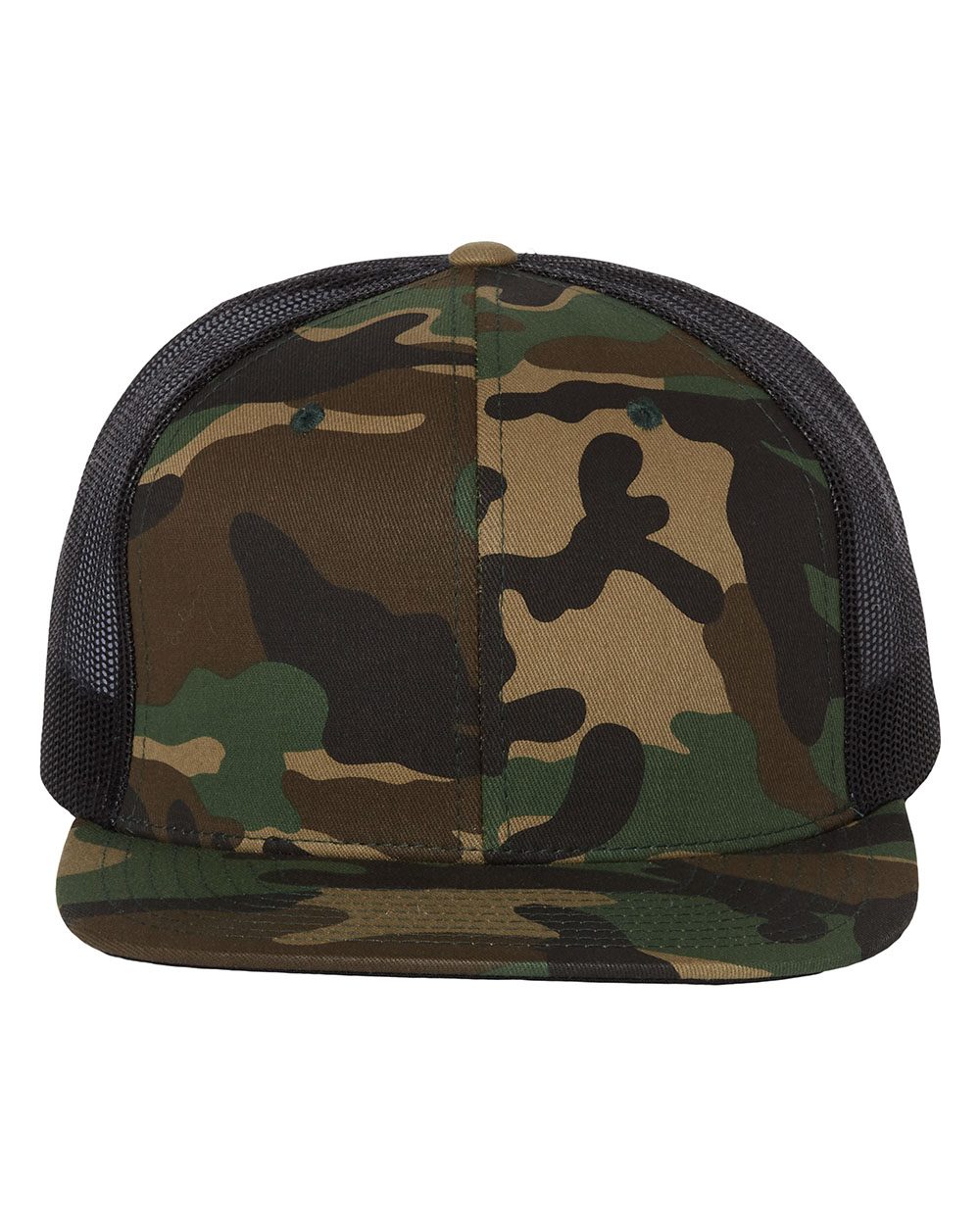 Richardson-511-Wool Blend Flat Bill Trucker Cap - Image 4