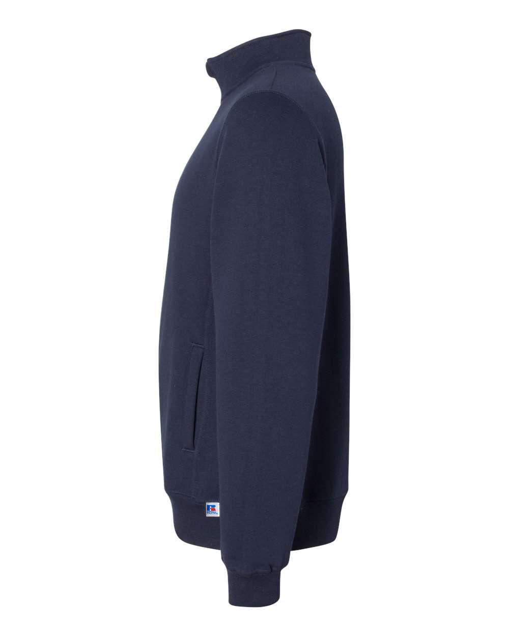 Russell Athletic-1Z4HBM-Dri Power® Quarter-Zip Cadet Collar Sweatshirt - Image 10