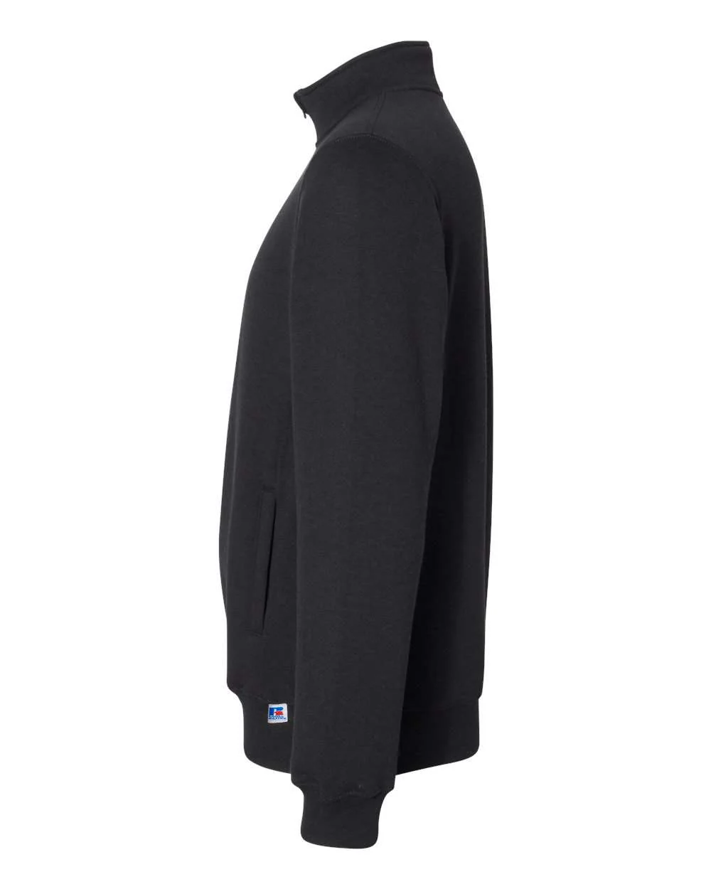 Russell Athletic-1Z4HBM-Dri Power® Quarter-Zip Cadet Collar Sweatshirt - Image 3