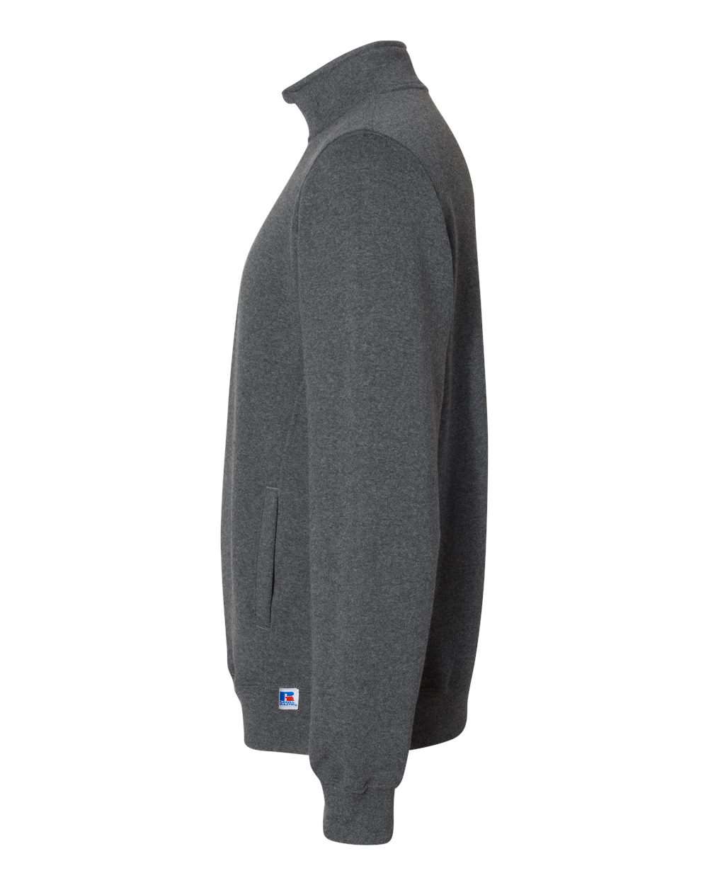 Russell Athletic-1Z4HBM-Dri Power® Quarter-Zip Cadet Collar Sweatshirt - Image 7