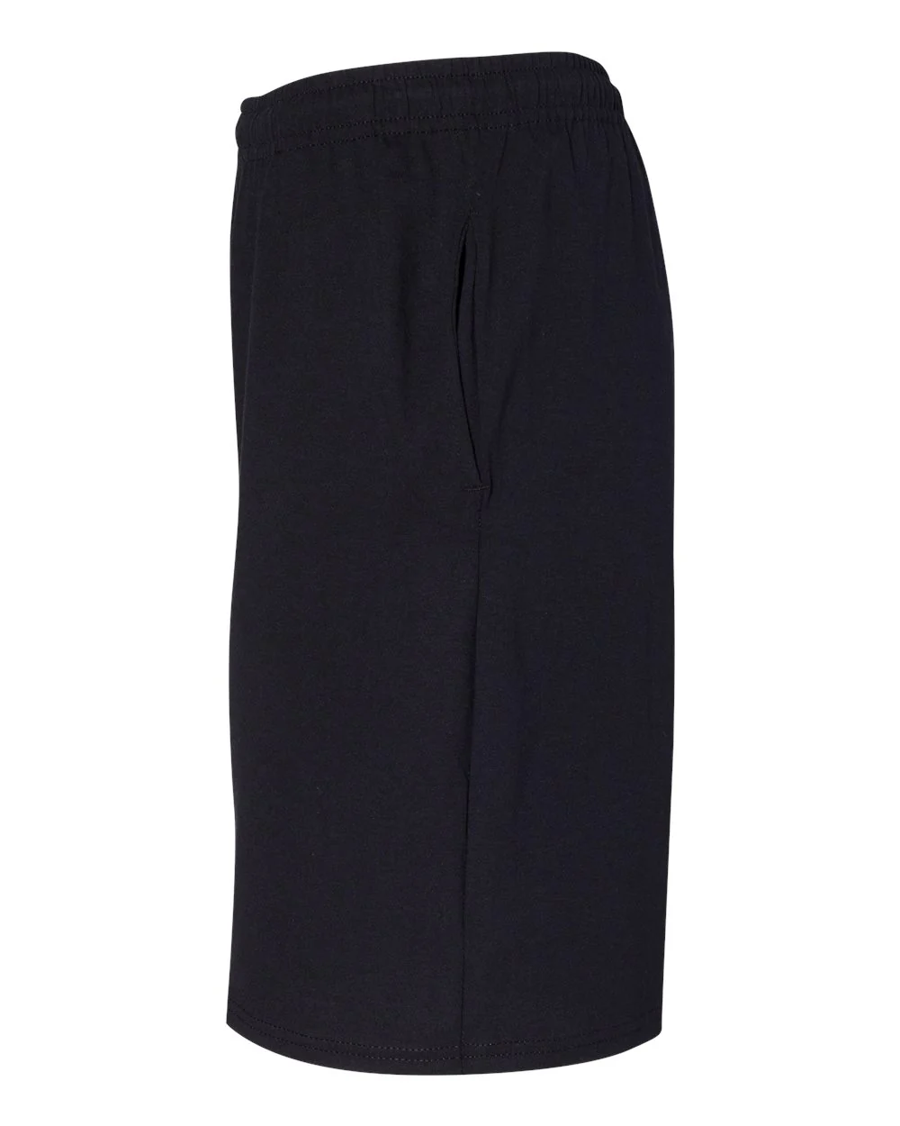 Russell Athletic-25843M-Cotton Classic Jersey Shorts with Pockets - Image 3