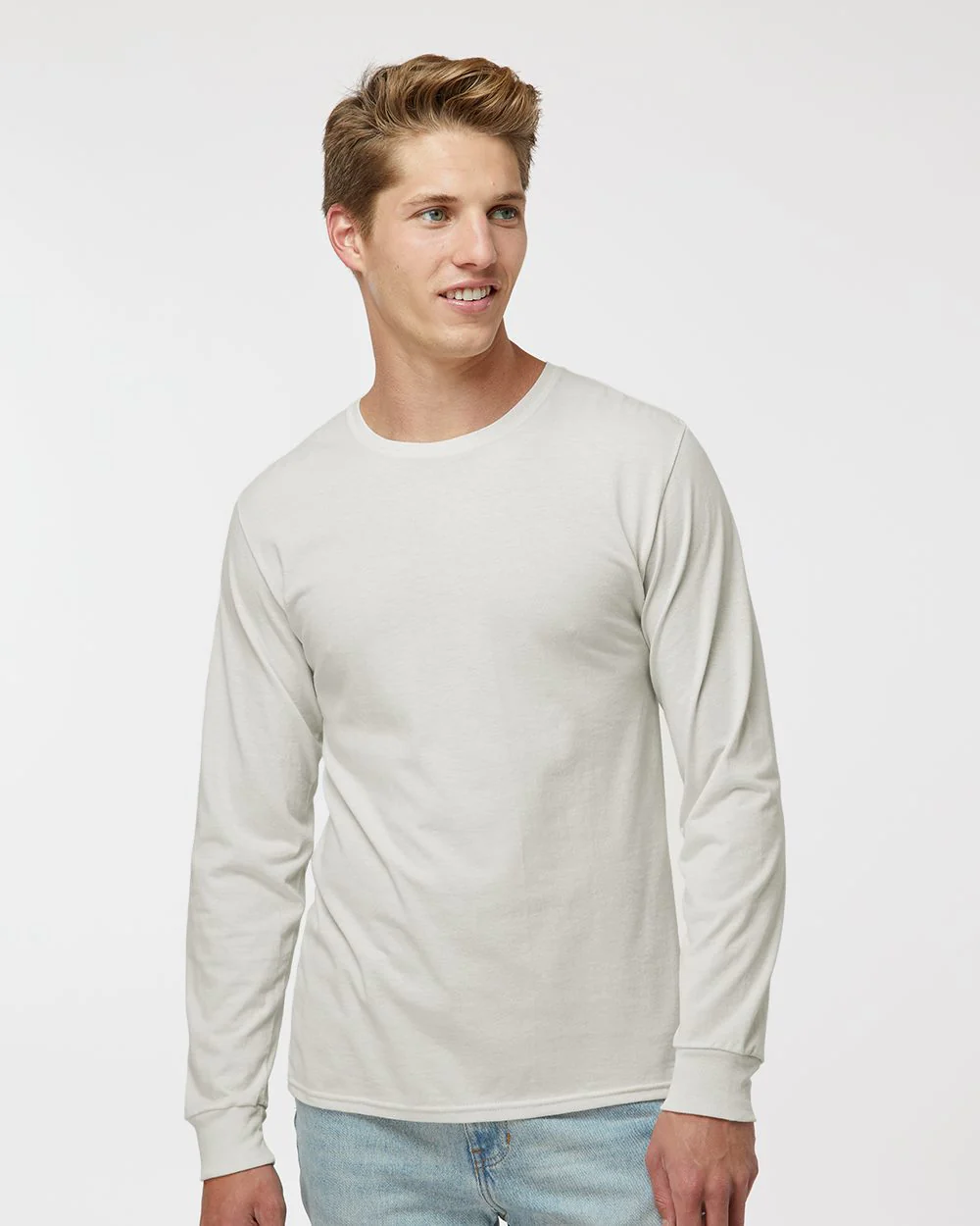 Russell Athletic-64LTTM-Dri Power® CVC Performance Long Sleeve T-Shirt - Image 4