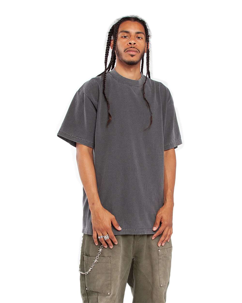 Shaka Wear-SHGD-Garment-Dyed Crewneck T-Shirt - Image 33