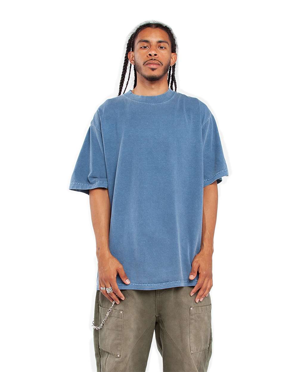 Shaka Wear-SHGD-Garment-Dyed Crewneck T-Shirt - Image 35