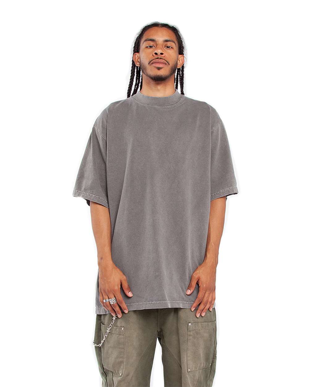 Shaka Wear-SHGD-Garment-Dyed Crewneck T-Shirt - Image 5