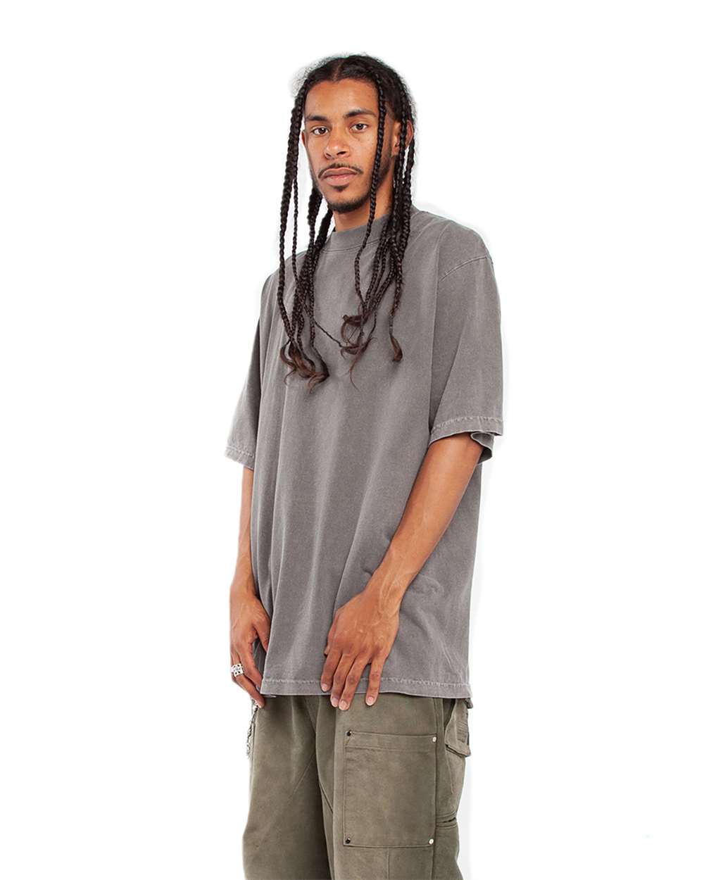 Shaka Wear-SHGD-Garment-Dyed Crewneck T-Shirt - Image 6