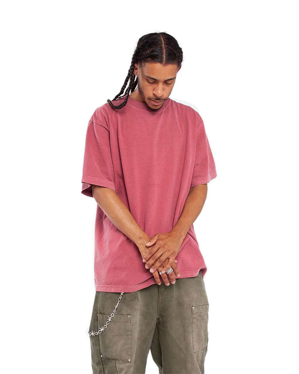 Shaka Wear-SHGD-Garment-Dyed Crewneck T-Shirt - Image 9