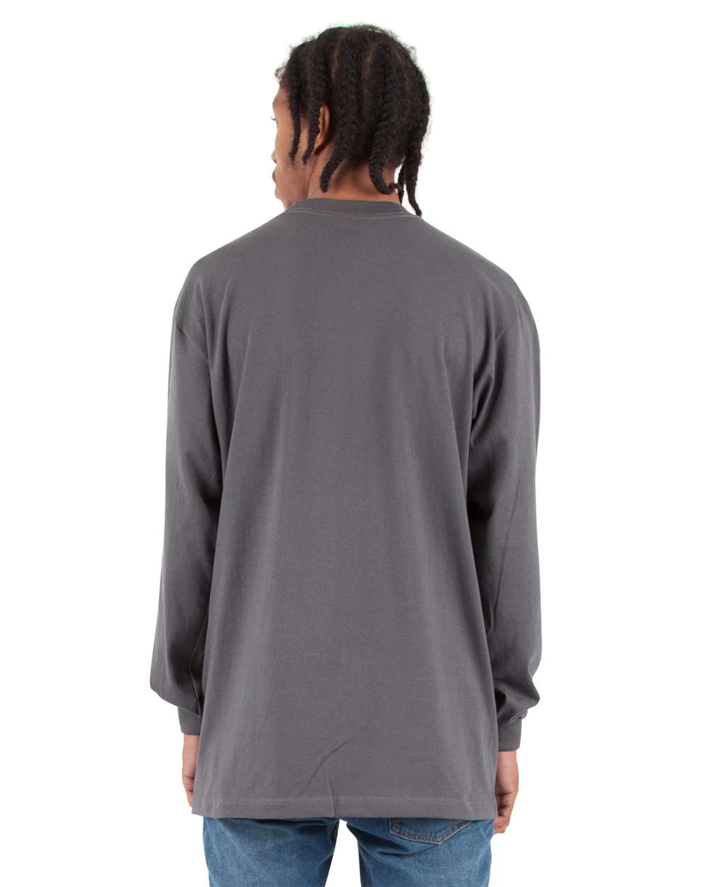 Shaka Wear-SHMHLS-Max Heavyweight Long Sleeve T-Shirt - Image 7
