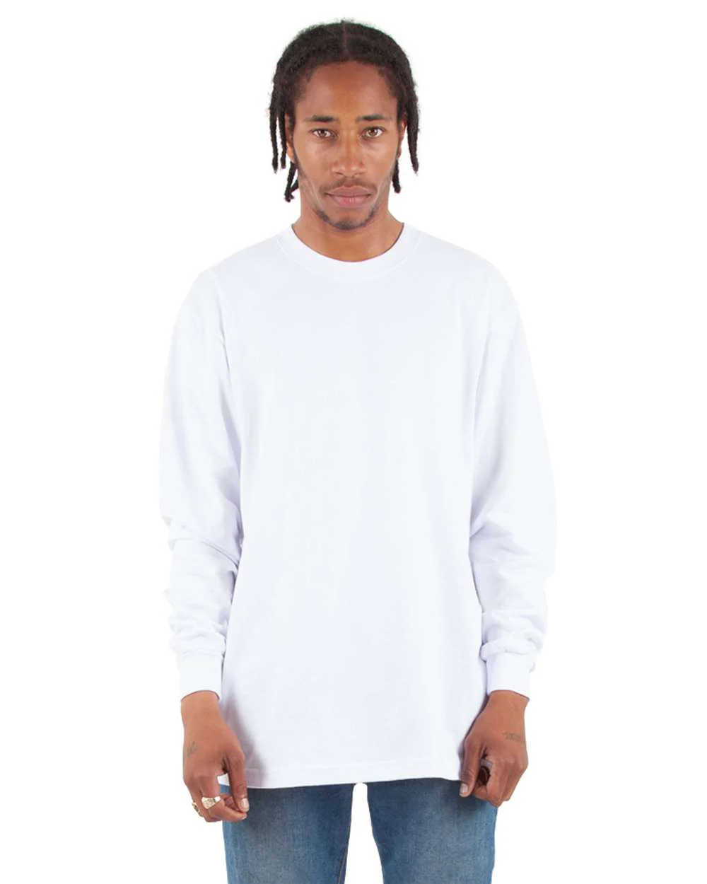 Shaka Wear-SHMHLS-Max Heavyweight Long Sleeve T-Shirt - Image 8