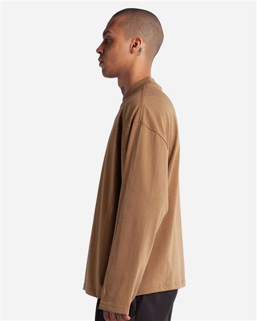Shaka Wear-SHMOL-Unisex Max Heavyweight Oversized Long Sleeve T-Shirt - Image 6