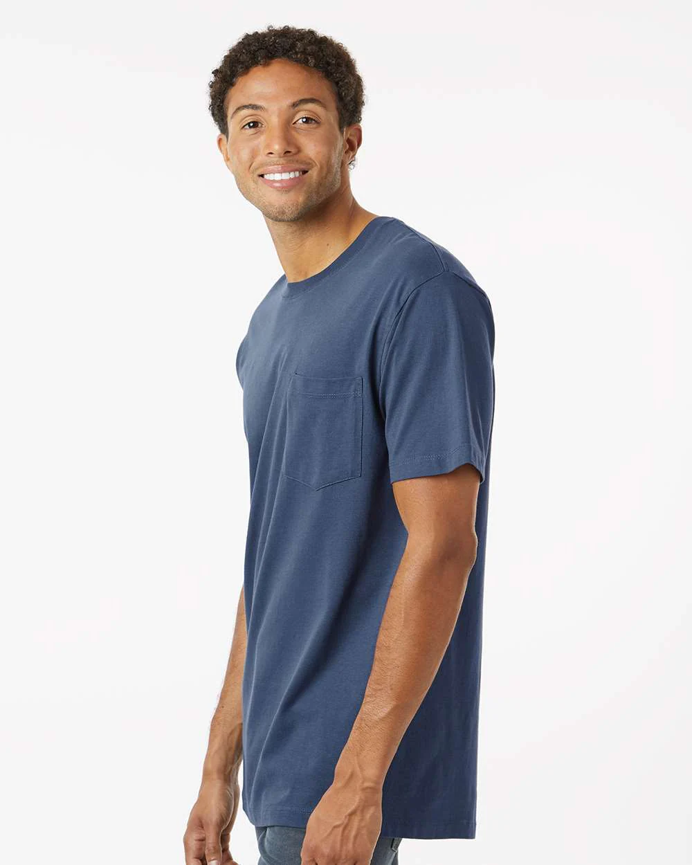 SoftShirts-210-Classic Pocket T-Shirt - Image 35
