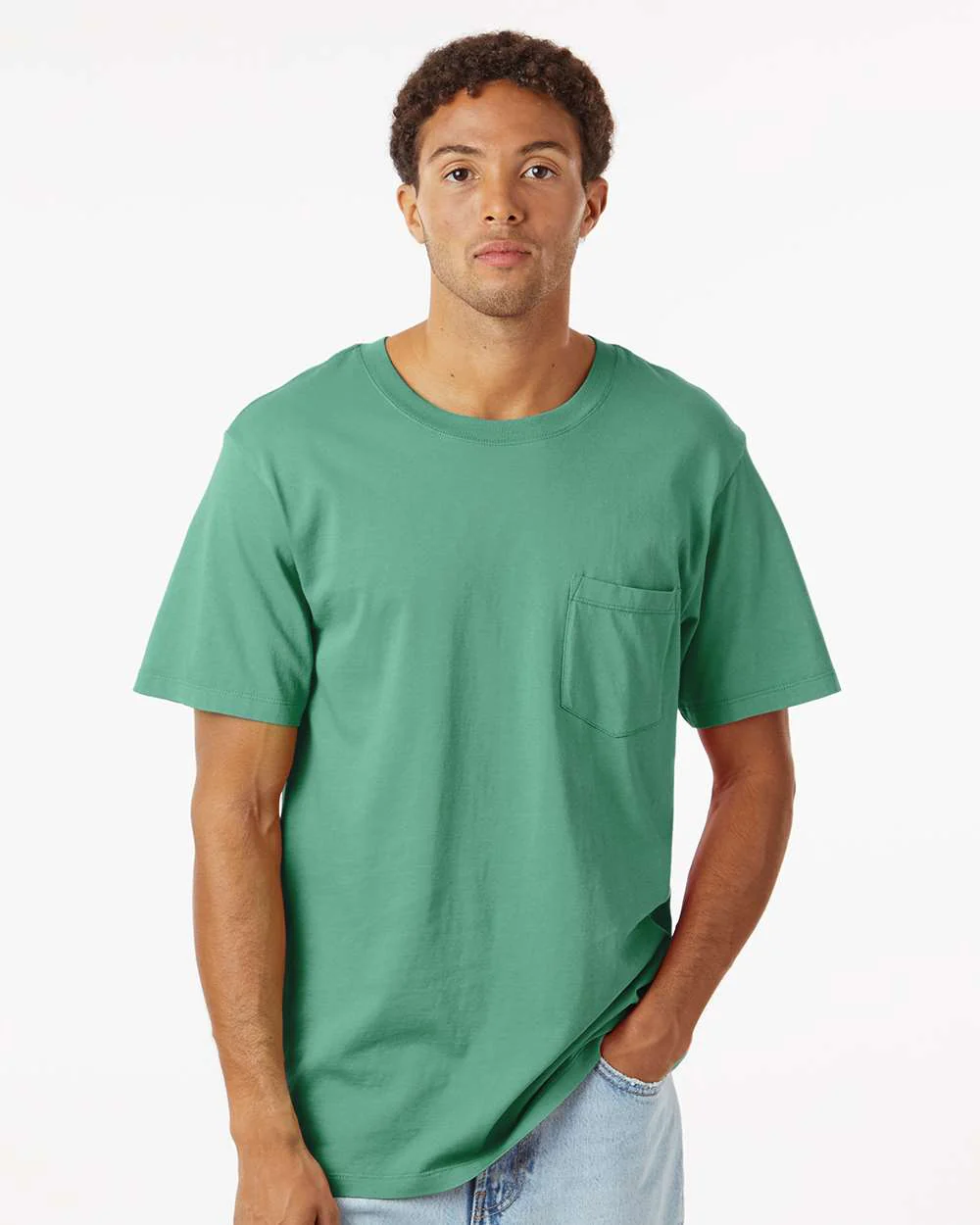 SoftShirts-210-Classic Pocket T-Shirt - Image 40