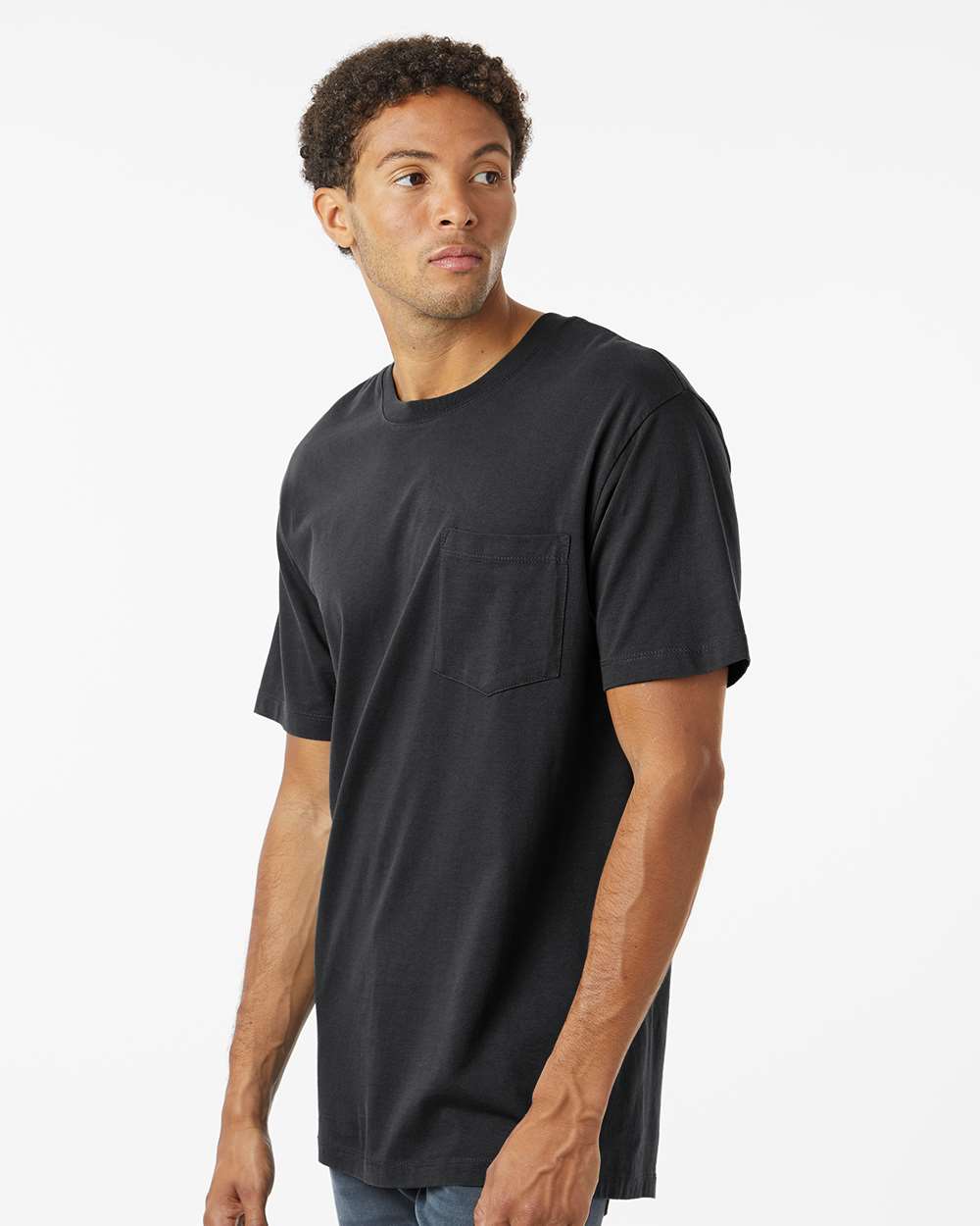 SoftShirts-210-Classic Pocket T-Shirt - Image 5