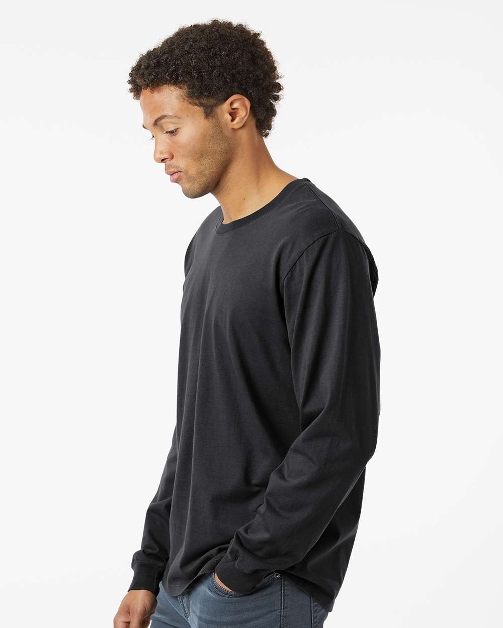 SoftShirts-220-Classic Long Sleeve T-Shirt - Image 5