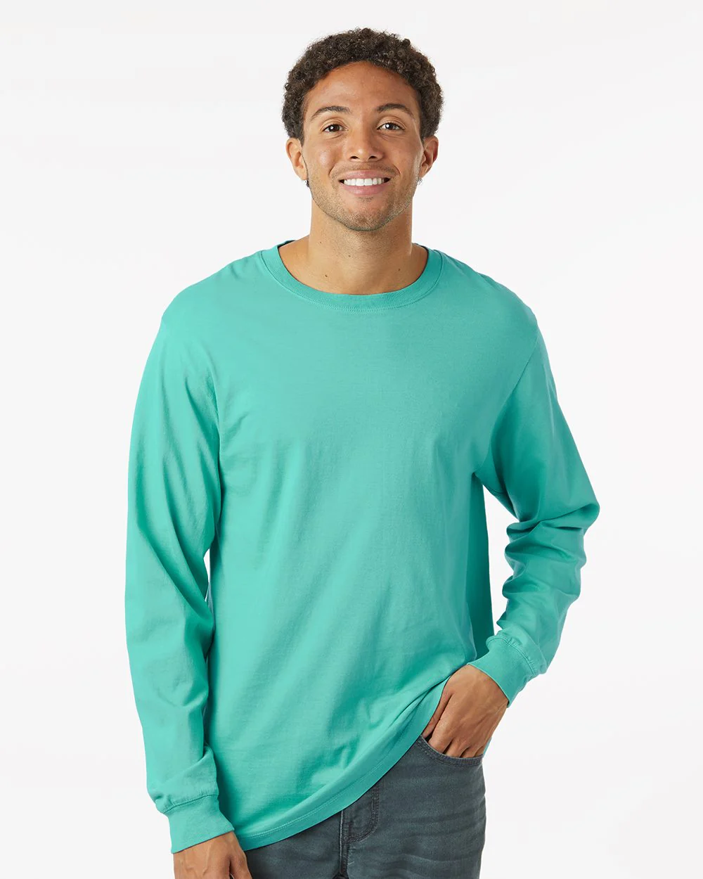 SoftShirts-220-Classic Long Sleeve T-Shirt - Image 7