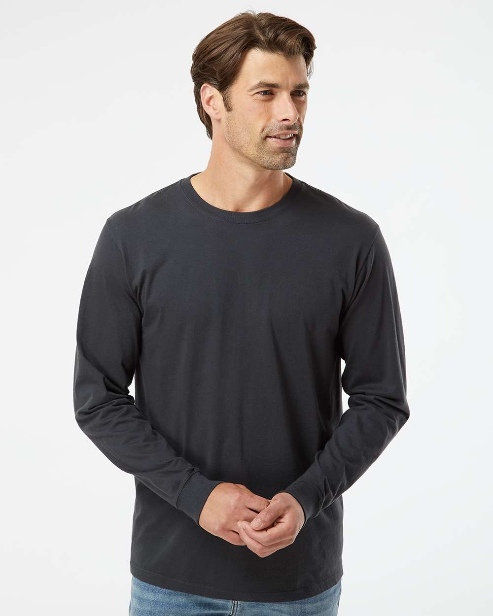 SoftShirts-420-Organic Long Sleeve T-Shirt - Image 4