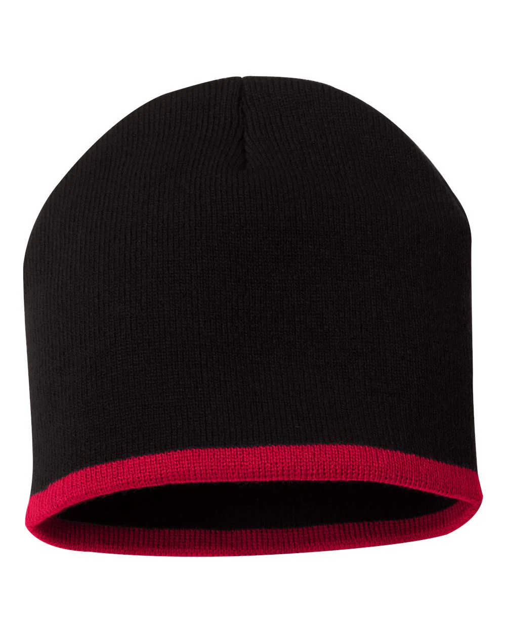 Sportsman-SP09-8" Bottom-Striped Beanie - Image 2
